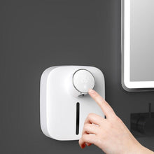 Load image into Gallery viewer, Automatic Liquid Soap Dispenser Intelligent Induction Hand Washer LED Temperature Display Wall-mounted Foam Soap Dispenser Automatic Induction Soap Dispenser Wall-Mounted Mobile Phone Washing Infrared Thermometer Household
