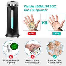 Load image into Gallery viewer, Automatic Soap Dispenser 400 ML/16.9 Oz
