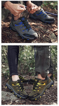 Load image into Gallery viewer, Autumn Winter Sports Shoes Outdoor Training Hiking Men's Shoes Camping Women's Non-Slip Wear-Resistant Hiking Shoes Men Low Top Outdoor Walking Leather Trail Shoes
