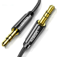 将图片加载到图库查看器，AUX Cable Jack 3.5mm Audio Cable 3.5 MM Jack Speaker Cable AUX Audio Input Adapter Male To Male AUX Cord For Headphones Car Home Stereos Speaker Mobile Phone

