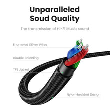 将图片加载到图库查看器，AUX Cable Jack 3.5mm Audio Cable 3.5 MM Jack Speaker Cable AUX Audio Input Adapter Male To Male AUX Cord For Headphones Car Home Stereos Speaker Mobile Phone
