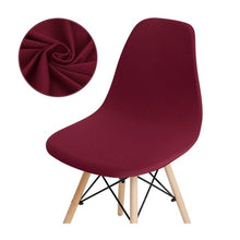Load image into Gallery viewer, Avangarde Style  Printed Seat Cover For Shell Chair Armless Shell Chair Cover Banquet Home Slipcover Elastic Removable Stretch High Back For Sofa Armchairs
