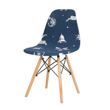 Load image into Gallery viewer, Avangarde Style  Printed Seat Cover For Shell Chair Armless Shell Chair Cover Banquet Home Slipcover Elastic Removable Stretch High Back For Sofa Armchairs
