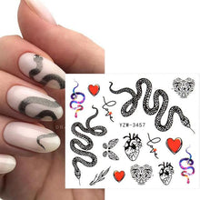 Load image into Gallery viewer, Avocado Fruit Transfer Nail Stickers Charms Winter Water Sticker For Nails Sliders Character Image Tattoo Decal Decoration Cute Summer Nail Art Stickers Summer Fruit Stickers on Nails Unicorn Banana Cherry Avocado Dog Strawberry Nail Art Decals
