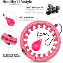 Load image into Gallery viewer, AZ GOGO Smart Hula Weighted Hoops
