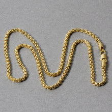 Load image into Gallery viewer, 2.4mm 14k Yellow Gold Round Box Chain
