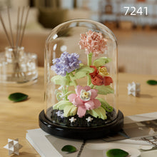 Load image into Gallery viewer, DIY Flower Building Blocks Set - Romantic Proposal Decor, Desktop Ornament &amp; Puzzle Toy, Perfect Birthday Gift Ramadan Mubarak
