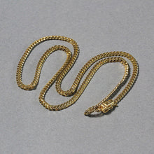Load image into Gallery viewer, 3.2mm 14k Yellow Gold Classic Solid Miami Cuban Chain

