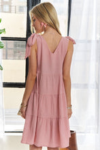 将图片加载到图库查看器，New Summer V-Neck Tie Shoulder Dress For Women – Chic,  Versatile, Adjustable Fit, Modern, Flattering Dress for Any Occasion
