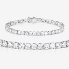 Load image into Gallery viewer, 10.00 Carat Lab Grown Diamond 14K White Gold Bracelet
