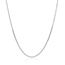 Load image into Gallery viewer, 14k White Gold Octagonal Box Chain (1.00 mm)
