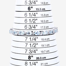 Load image into Gallery viewer, 12.83 Carat Genuine Blue Topaz and White Topaz .925 Sterling Silver Bracelet
