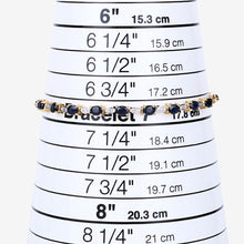 Load image into Gallery viewer, 1.83 Carat Genuine Blue Sapphire and White Diamond .925 Sterling Silver Bracelet
