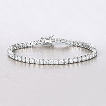 Load image into Gallery viewer, 7.00 Carat Lab Grown Diamond 14K White Gold Bracelet
