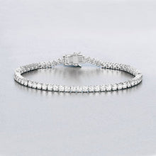 Load image into Gallery viewer, 5.10 Carat Lab Grown Diamond 14K White Gold Bracelet
