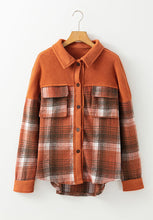 Load image into Gallery viewer, Plaid Button Up Long Sleeve Jacket Classic &amp; Timeless Lightwear Outerwear For women and Girls

