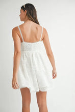 将图片加载到图库查看器，Eyelet Lace Babydoll Mini Cami Dress – Feminine Eyelet Lace Dress, Fluttering, Bohemian Babydoll Silhouette, Breezy Summer Dress, Casual Day Out Dress
