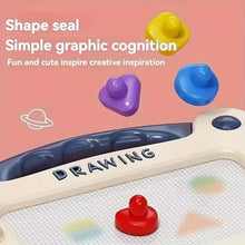 将图片加载到图库查看器，Magnetic 3-in-1 Drawing Board Toy, Draw, Write, Erase &amp; Repeat
