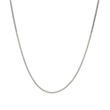 将图片加载到图库查看器，14k White Gold Gourmette Chain 1.0mm
