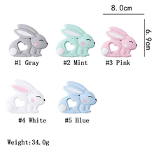 将图片加载到图库查看器，New Sets Baby Silicone Teether Rodent Silicone Animal Fox Teeth Chew Children Goods

