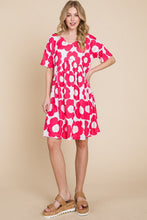 将图片加载到图库查看器，Summer Trendy Women Flower Print Ruched Dress - Trendy and Comfortable Dress for Effortless Style
