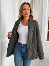 Load image into Gallery viewer, Winter Warm Zip Up Long Sleeve Jacket Fuzzy Cozy &amp; Stylish Jacket Cold-Weather Essential Outdoor Jacket
