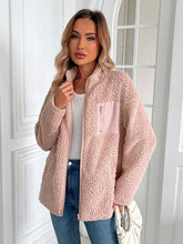 Load image into Gallery viewer, Winter Warm Zip Up Long Sleeve Jacket Fuzzy Cozy &amp; Stylish Jacket Cold-Weather Essential Outdoor Jacket
