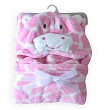 Load image into Gallery viewer, Baby Cartoon Hooded Towel Sleepwear Unique Soft Comfortable Bath Towel Elegant Babies Warm Indoor Cute Bathrobes
