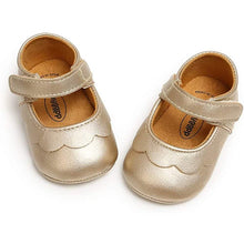 Load image into Gallery viewer, Baby Girls Mary Jane Flats Non-Slip Toddler First Walkers Princess Dress Shoes
