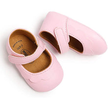 Load image into Gallery viewer, Baby Girls Mary Jane Flats Non-Slip Toddler First Walkers Princess Dress Shoes
