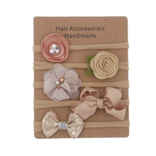 将图片加载到图库查看器，Baby Headbands Newborn hair Bows Kids Toddler headband Elastic Hair Band headwear children Girl Gorgeous Hair Accessories For Baby Girls
