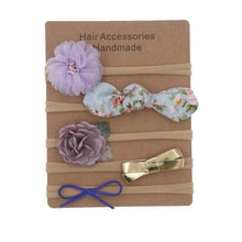 将图片加载到图库查看器，Baby Headbands Newborn hair Bows Kids Toddler headband Elastic Hair Band headwear children Girl Gorgeous Hair Accessories For Baby Girls
