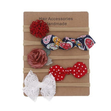 将图片加载到图库查看器，Baby Headbands Newborn hair Bows Kids Toddler headband Elastic Hair Band headwear children Girl Gorgeous Hair Accessories For Baby Girls
