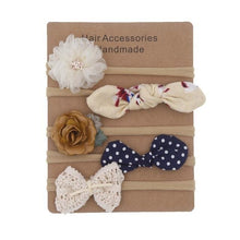 将图片加载到图库查看器，Baby Headbands Newborn hair Bows Kids Toddler headband Elastic Hair Band headwear children Girl Gorgeous Hair Accessories For Baby Girls
