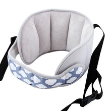 Load image into Gallery viewer, Baby Kids Adjustable Safety Car Seat pillow Head Support Fixed Soft Sleeping Pillows Neck Protection Headrest Sleep Positioners Child Head Support for Car Seats Safe Comfortable Head &amp; Neck Pillow Support Solution for Front Facing Car Seats
