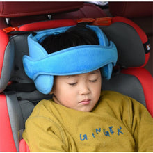 Load image into Gallery viewer, Baby Kids Adjustable Safety Car Seat pillow Head Support Fixed Soft Sleeping Pillows Neck Protection Headrest Sleep Positioners Child Head Support for Car Seats Safe Comfortable Head &amp; Neck Pillow Support Solution for Front Facing Car Seats

