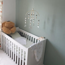 将图片加载到图库查看器，Baby Nordic Wooden Beads Wind Chimes with Wool Balls Nursery Mobile Crib Bed Bell Baby Bedroom Ceiling Wooden Beads Wind Chime Hanging Newborn Baby Bed Hanging Wind-bell Crib Tent Kids Room Decorations Ornaments
