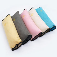 将图片加载到图库查看器，Baby Seat Belt Cover Safe Seat Belts Pillow Pad Car Belt Extender for Stroller and Car Seat Premium Seat Belt Cover Seat Belt Adjuster Headrest Hooks Car seat Strap Covers Seat Belt Pillow, Seat Belt Adjuster for Kids, Seat Belt Cushion for Kid
