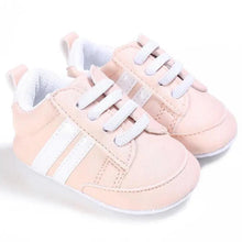 Load image into Gallery viewer, Baby Shoes Classical Sport Soft Sole PU Leather Multi-Color Crib Baby Moccasins Casual Sneakers

