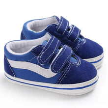 Load image into Gallery viewer, Baby Shoes Classical Sport Soft Sole PU Leather Multi-Color Crib Baby Moccasins Casual Sneakers
