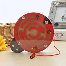 将图片加载到图库查看器，Baby Wooden Toy for Children Magnetic Maze Balance Board Wood game , Maze Puzzle baby Toys  0-12Months

