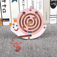 将图片加载到图库查看器，Baby Wooden Toy for Children Magnetic Maze Balance Board Wood game , Maze Puzzle baby Toys  0-12Months
