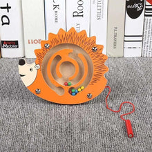 将图片加载到图库查看器，Baby Wooden Toy for Children Magnetic Maze Balance Board Wood game , Maze Puzzle baby Toys  0-12Months
