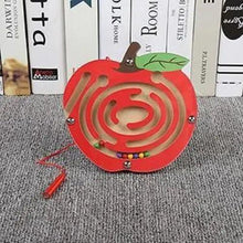 将图片加载到图库查看器，Baby Wooden Toy for Children Magnetic Maze Balance Board Wood game , Maze Puzzle baby Toys  0-12Months
