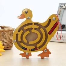 将图片加载到图库查看器，Baby Wooden Toy for Children Magnetic Maze Balance Board Wood game , Maze Puzzle baby Toys  0-12Months
