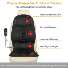 Load image into Gallery viewer, Back Massager Cushion Electric Massage Car Seat
