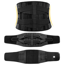 Load image into Gallery viewer, Back Support Brace Breathable Mesh Lumbar Support Belt
