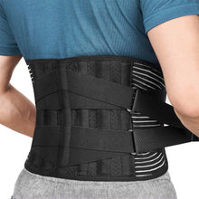 Load image into Gallery viewer, Back Support Brace Breathable Mesh Lumbar Support Belt
