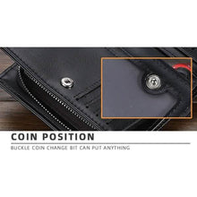 Load image into Gallery viewer, Baellerry Men's Zipper Short Fashion Wallet
