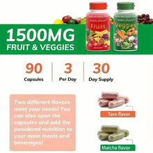 Load image into Gallery viewer, 2-Pack: Balance Of Nature Fruit &amp; Vegetables Food Supplement
